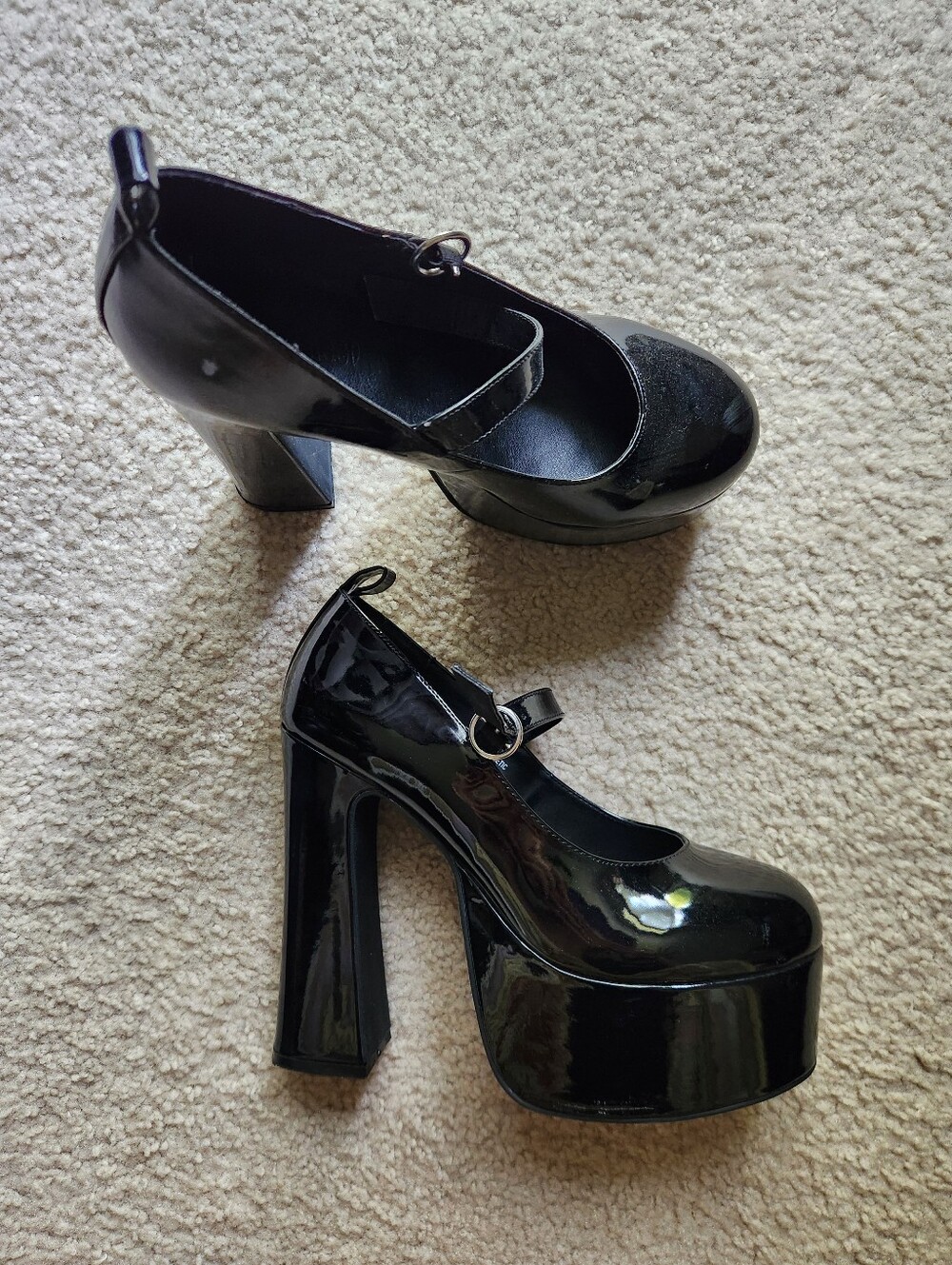CURRENT MOOD PVC Chunky Platforms Sz10